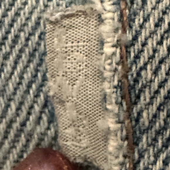 Women's Distressed Denim Shorts - Blue by Silver Tab - Picture 9 of 10